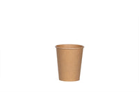 Kaffeebecher, Coffee to go Becher, Pappbecher, neurtral braun, 200ml, 8oz, ⌀80mm