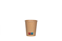 Kaffeebecher, Coffee to go Becher, Pappbecher, neurtral braun, 200ml, 8oz, ⌀80mm