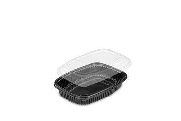 Deckel für Mehrweg Schale, Cookipack 1250NCD, transparent, 255 x 189 x 20 mm