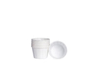 Soßen- und Dippbecher, weiß, aus Papier, 60 ml, rund, ⌀ 5,4 cm, Höhe 4 cm