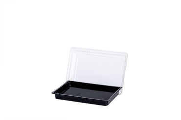 Sushi Box L, Sushi Trays inkl. Deckel, 185 x 127 x 20 mm