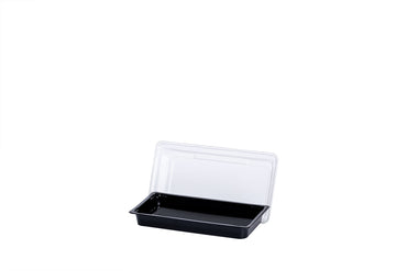 Sushi Box S, Sushi Trays inkl. Deckel, 170 x 90 x 17 mm