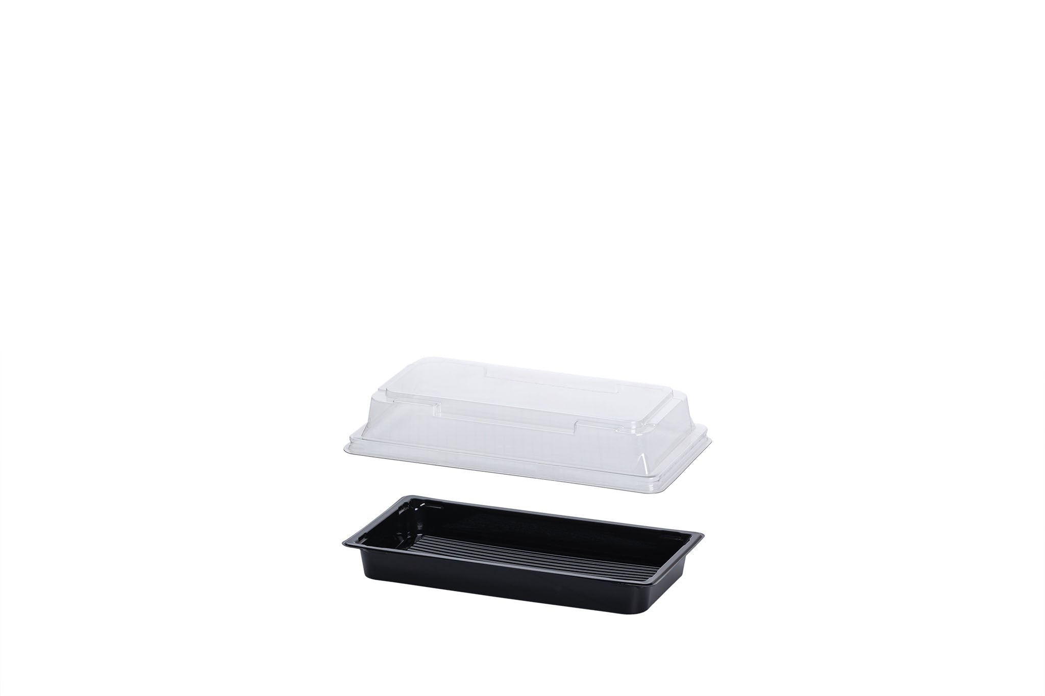 Sushi Box S, Sushi Trays inkl. Deckel, 170 x 90 x 17 mm